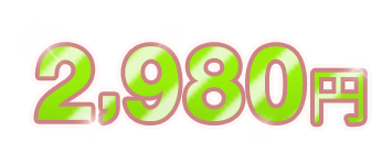 発毛施術初回体験 2,980円